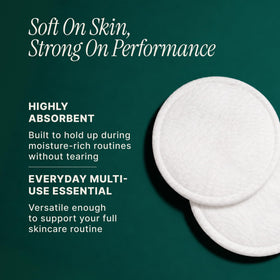 SOULSATION Organic Cotton Rounds close-up of cotton pads