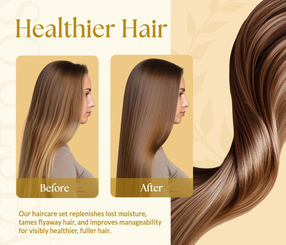 SOULSPA PURE Castor Oil & Black Seed Conditioner back view