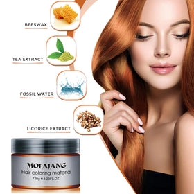 SOVONCARE Orange Hair Color Wax 4.23 oz packaging