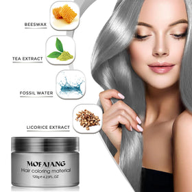 SOVONCARE Sliver Gray Hair Color Wax 4.23 oz side view