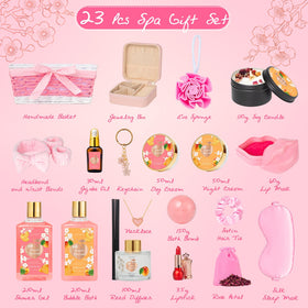 Soy candle and diffuser oil from LILY ROY spa set