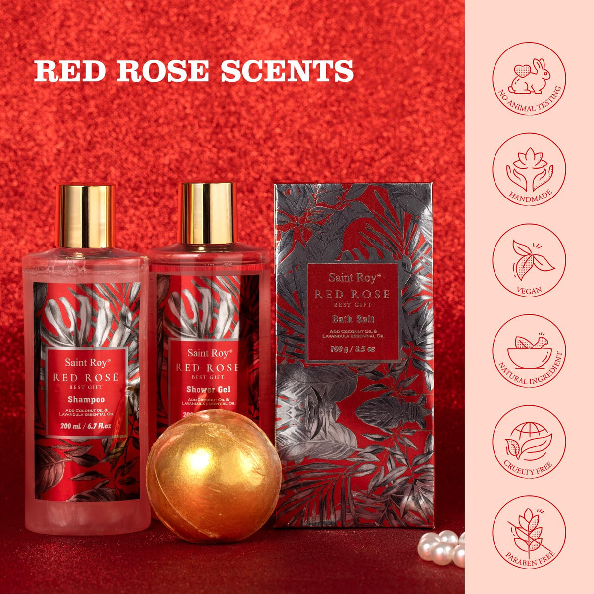 Soy candle included in the spa gift basket