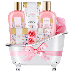 spa luxetique essential oil included in Daisy Spa Gift Set