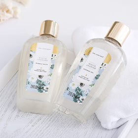 Spa Luxetique soap petals in elegant presentation