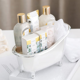 Spa Luxetique spa gift set with all items displayed