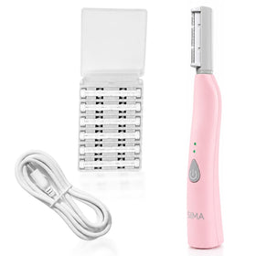 SPA SCIENCES SIMA Dermaplane Razor front view with USB charging port