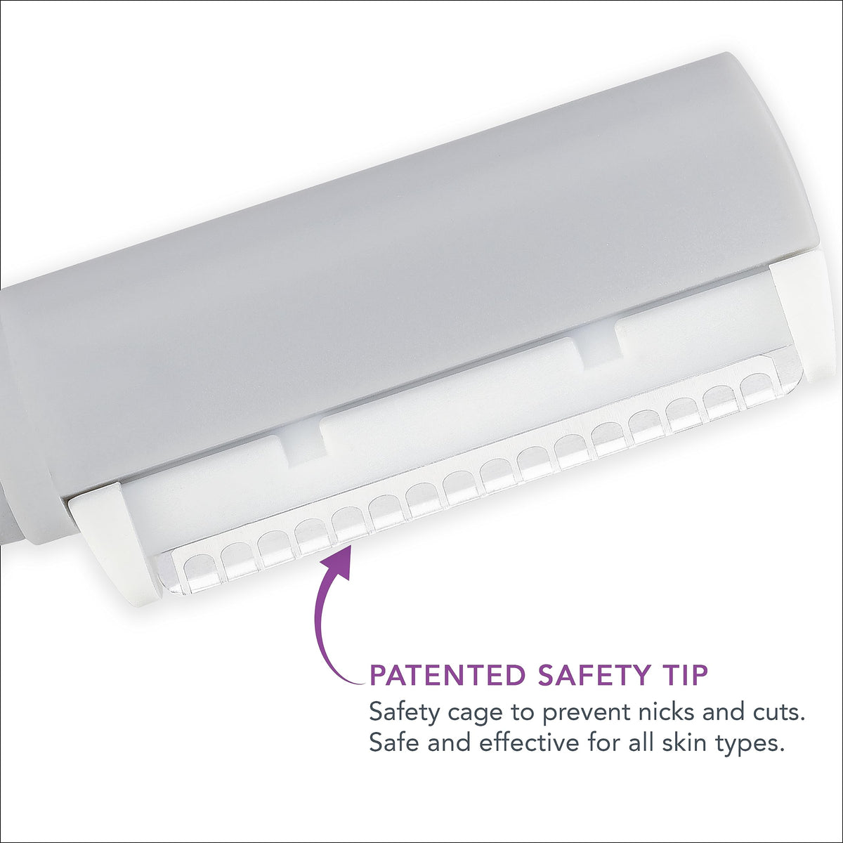 SPA SCIENCES SIMA Dermaplaning Blade Replacement Kit blades in use