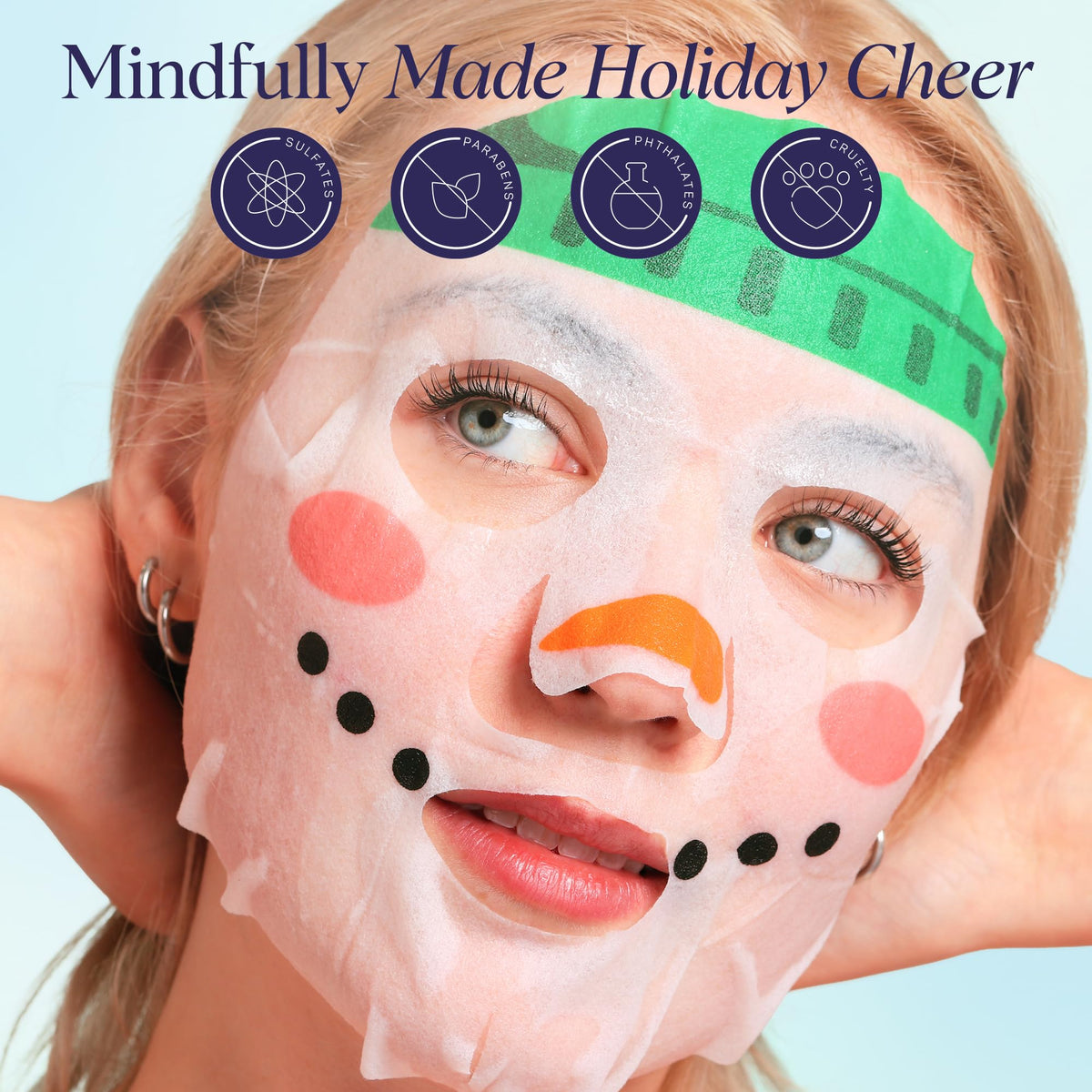 SpaLife Christmas Face Masks in a gift box