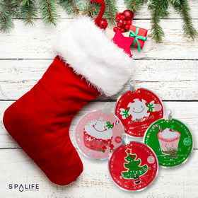 SpaLife face mask with Peppermint extract close-up