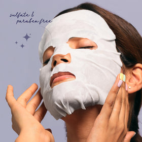 SpaLife facial masks in a vibrant display