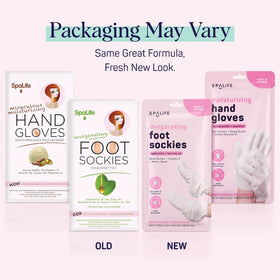 SpaLife Foot Mask Socks packaging
