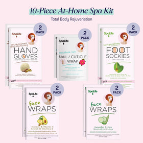 SpaLife foot moisturizing socks for dry cracked feet