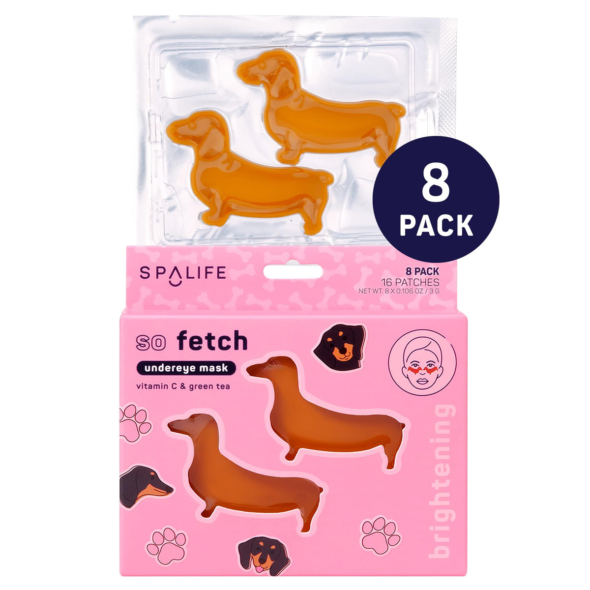 SpaLife Hydrogel Under Eye Patches display