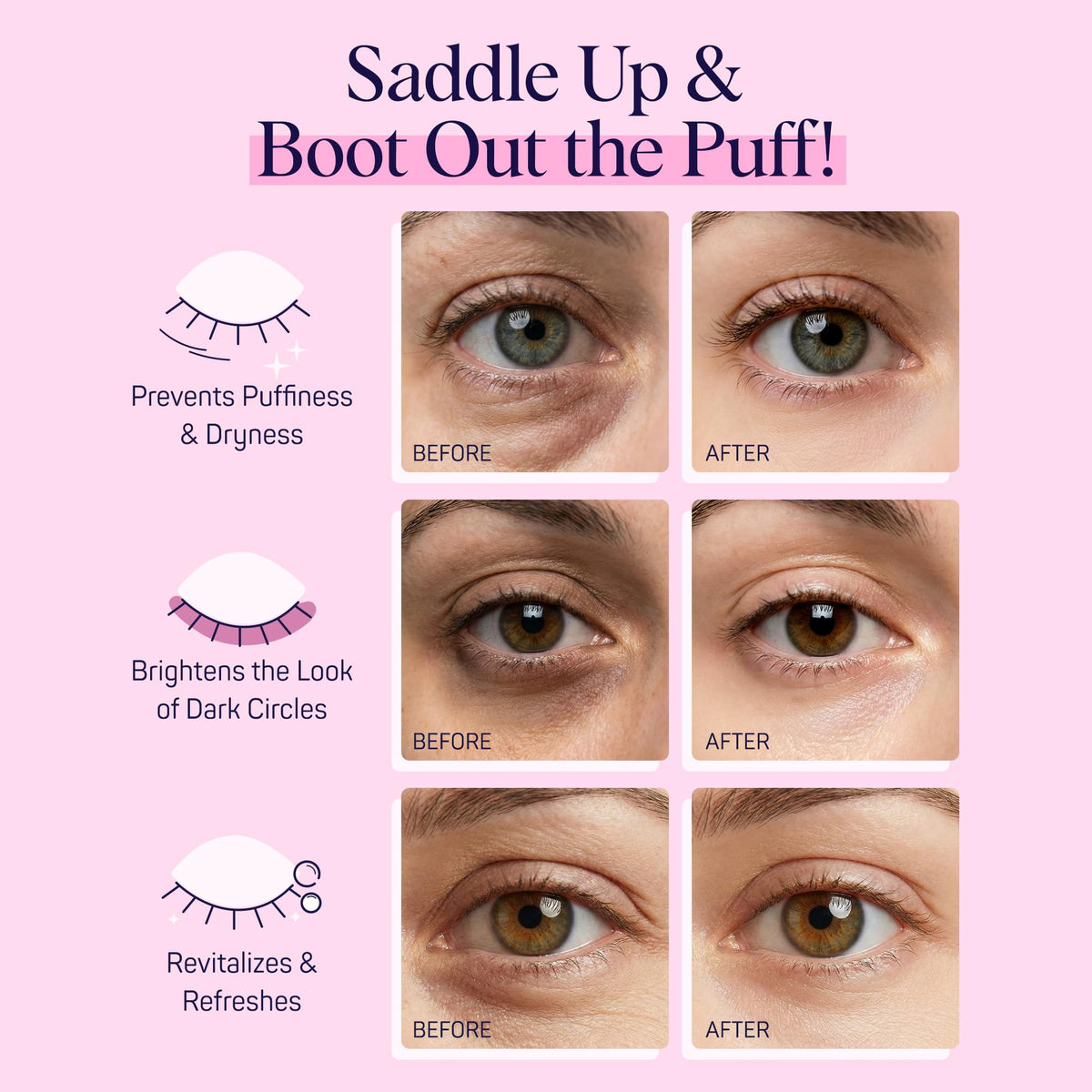 SpaLife Hydrogel Under Eye Patches in a bachelorette party setting