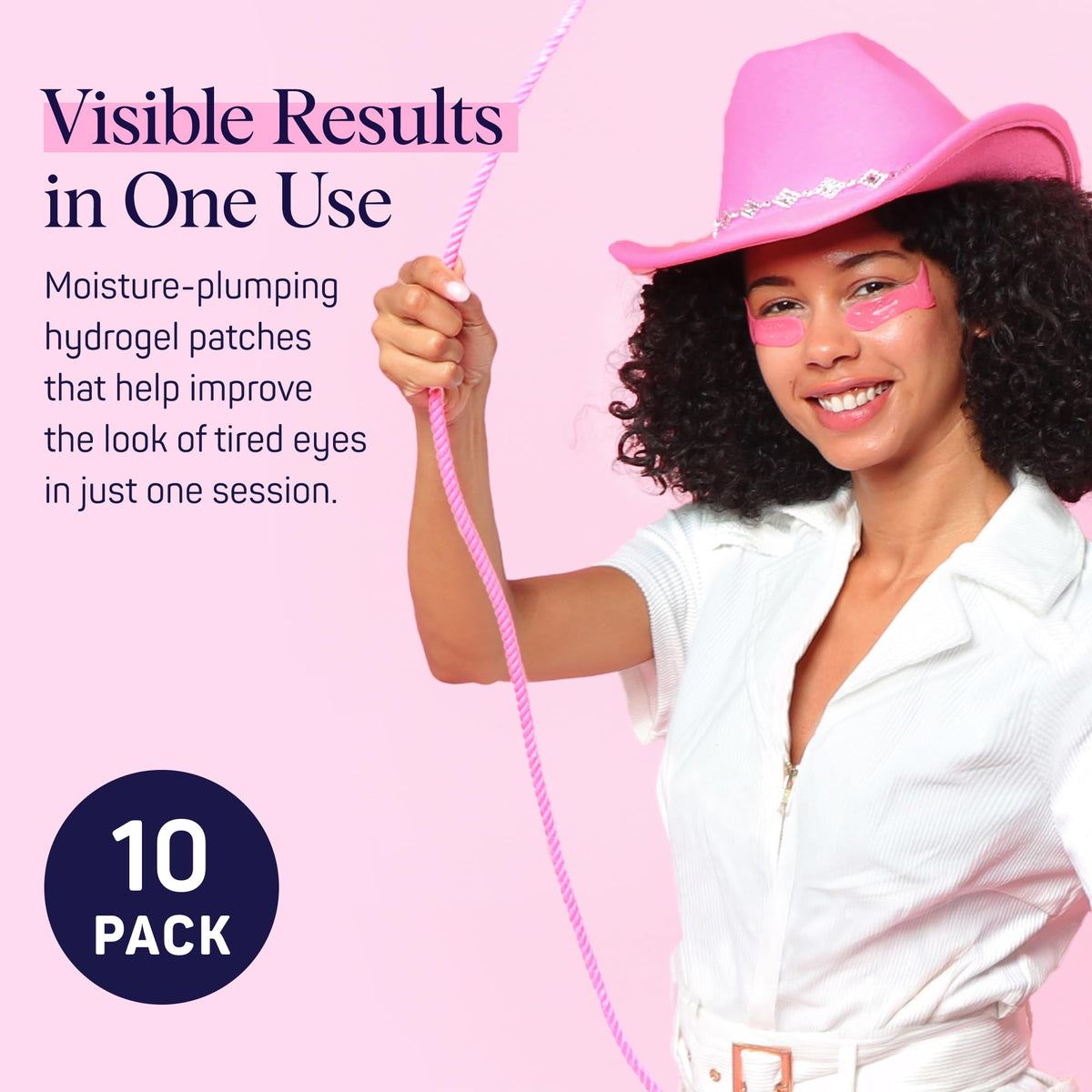 SpaLife Hydrogel Under Eye Patches with coffee extract ingredients