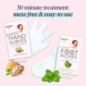 SpaLife Moisturizing Hand Gloves close-up