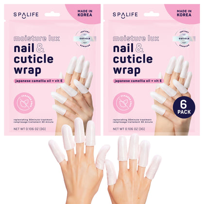 SpaLife Nail Cuticle Wraps 60 Count packaging front view