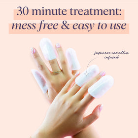 SpaLife Nail Cuticle Wraps displayed with Vitamin E