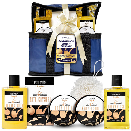 SpaLife Sandalwood Gift Set for Men front view