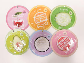 SpaLife sheet masks with assorted fruit extracts
