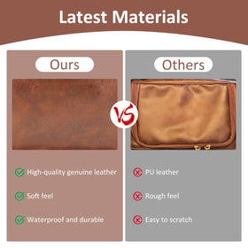 Sparklove Toiletry Bag opened with toiletries inside