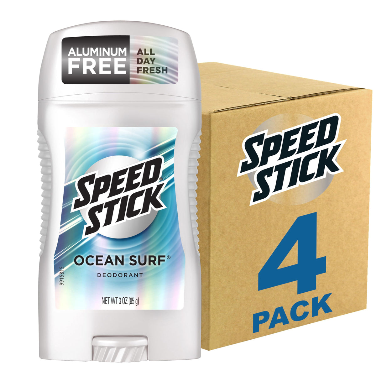 Speed Stick Men's Deodorant Ocean Surf 4 Pack front view