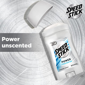 Speed Stick Power Antiperspirant Deodorant for Men, Unscented, close-up of comfort guard applicator