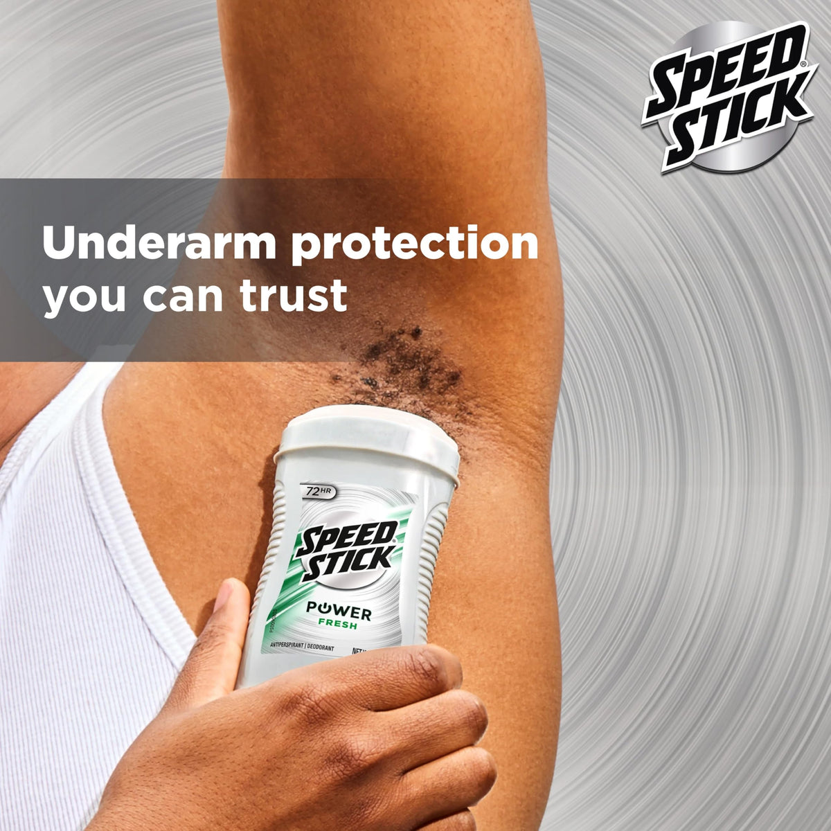 Speed Stick Power Antiperspirant Deodorant Fresh Scent stick close-up