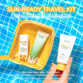 SPF 50 sunscreen from ANUA Sun-Ready Travel Kit