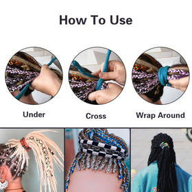 Spiral Lock Hair Tie showcasing its flexibility and design
