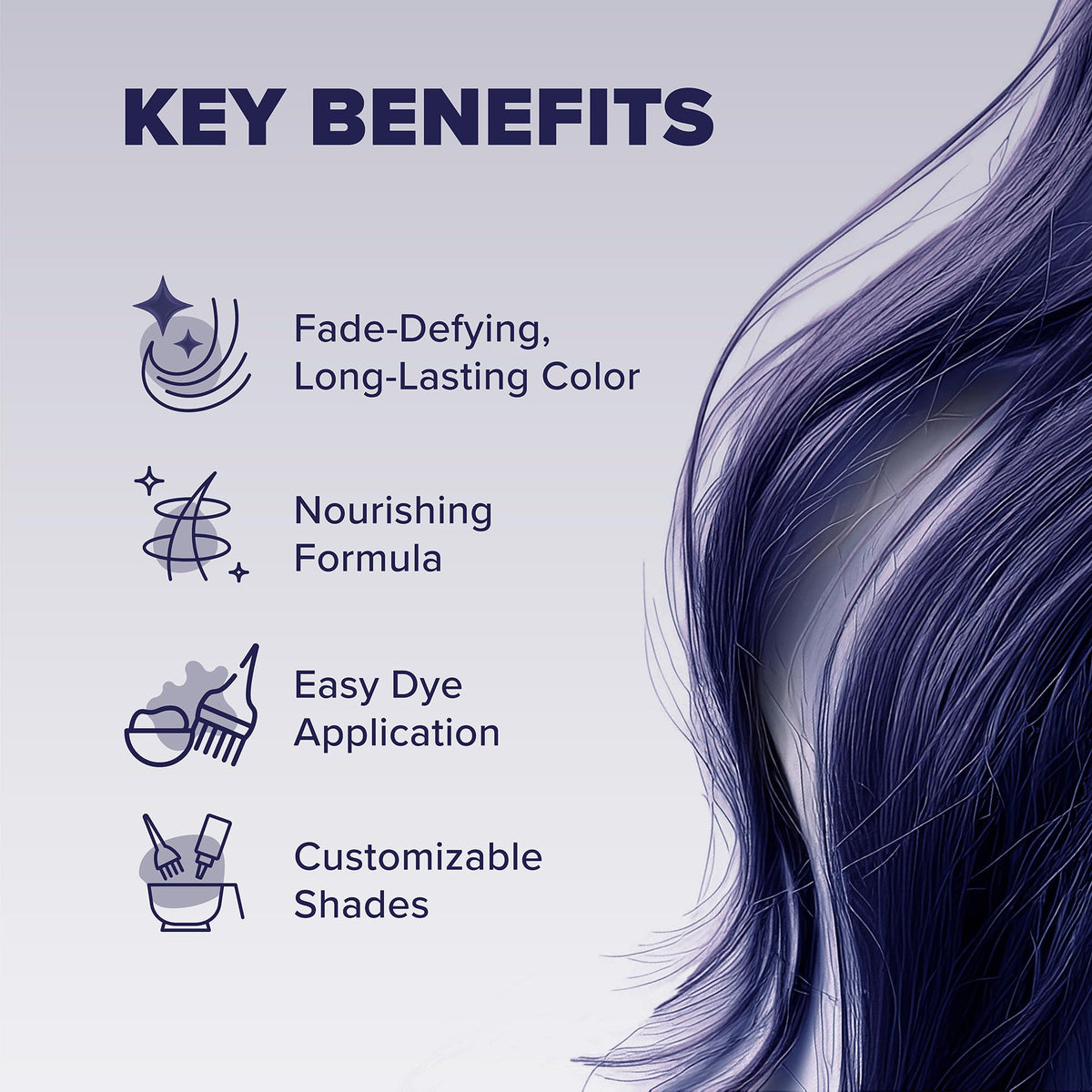 Splat Midnight Amethyst Hair Dye Kit back view