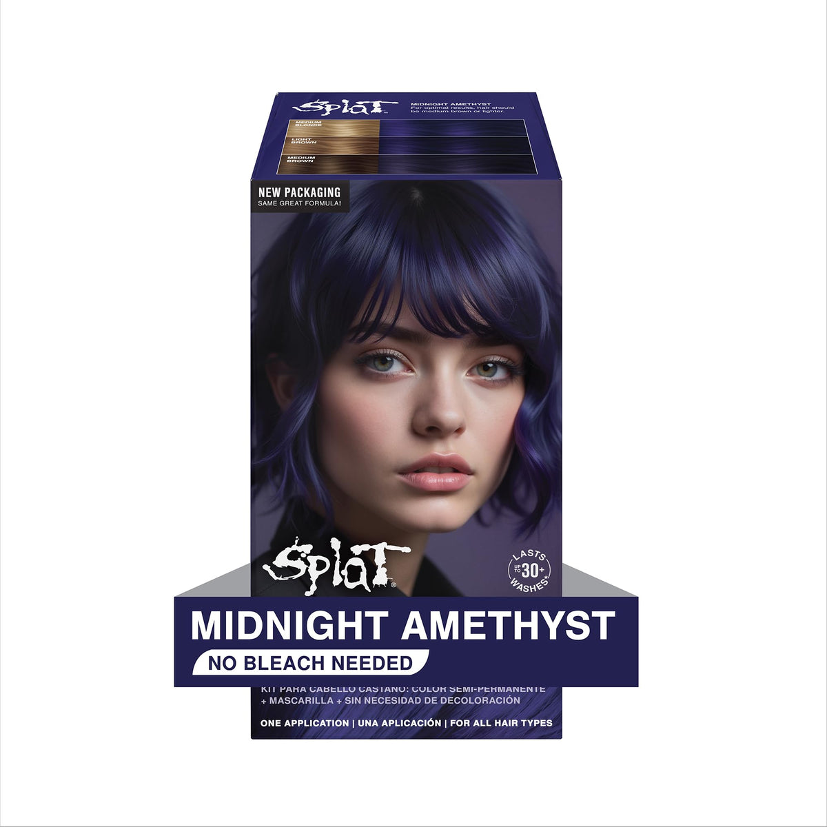 Splat Midnight Amethyst Hair Dye Kit front view