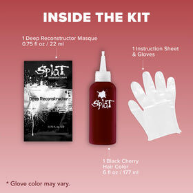 Splat Midnight Black Cherry Deep Reconstructor Conditioner tube
