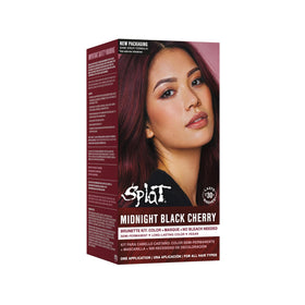 Splat Midnight Black Cherry Hair Dye Kit packaging front view