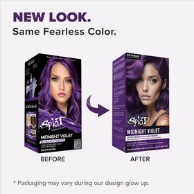 Splat Midnight Violet conditioner tube