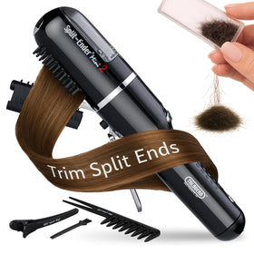 Split-Ender Mini 2 cordless split end hair trimmer in black