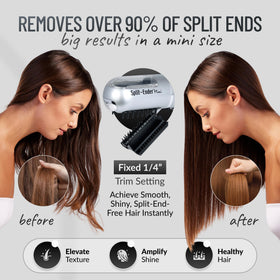 Split-Ender Mini cordless trimmer with AAA batteries