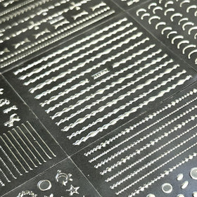 SPLOCUDU nail art stickers displayed in packaging