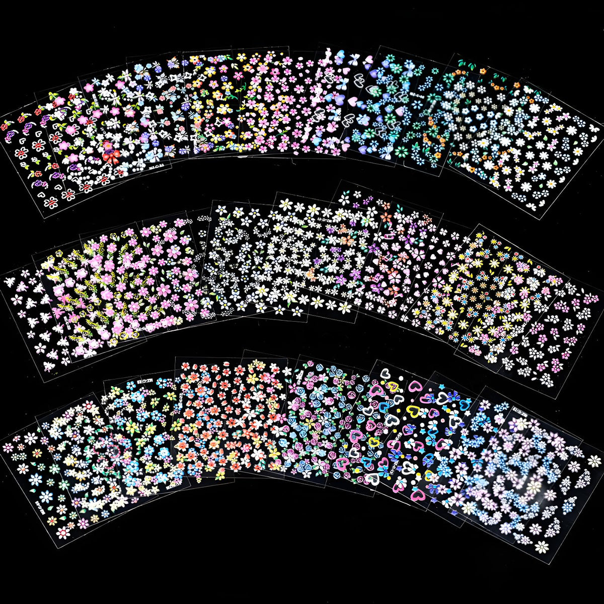 SPLOCUDU nail stickers used on a mobile phone case