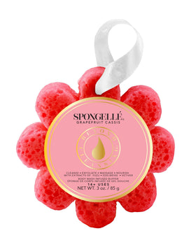 SPONGELLÉ Grapefruit Cassis Bath Sponge front view