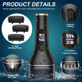 Spriak Callus Remover waterproof feature demonstration