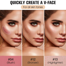 SPRINGSKY contour palette open displaying all 16 colors