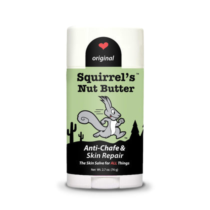 Squirrel's Nut Butter Anti Chafing Stick 2.7 oz front view