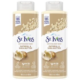 St. Ives Oatmeal and Shea Butter Body Wash front view