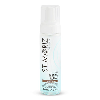 ST. MORIZ Professional Clear Tanning Mousse 200ml front view