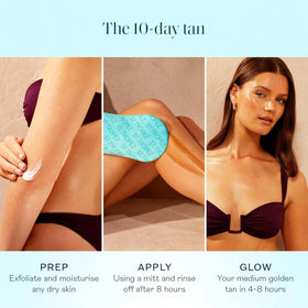 St.Tropez Classic Bronzing Mousse texture on skin