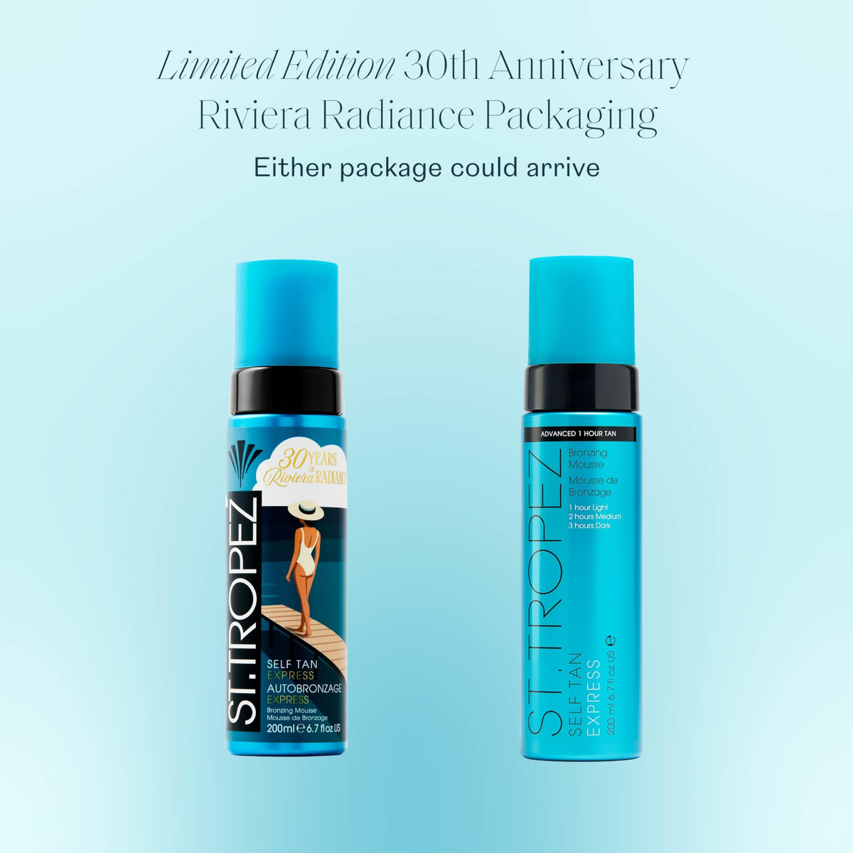 St.Tropez Express Tanning Mousse 6.7 fl oz back view