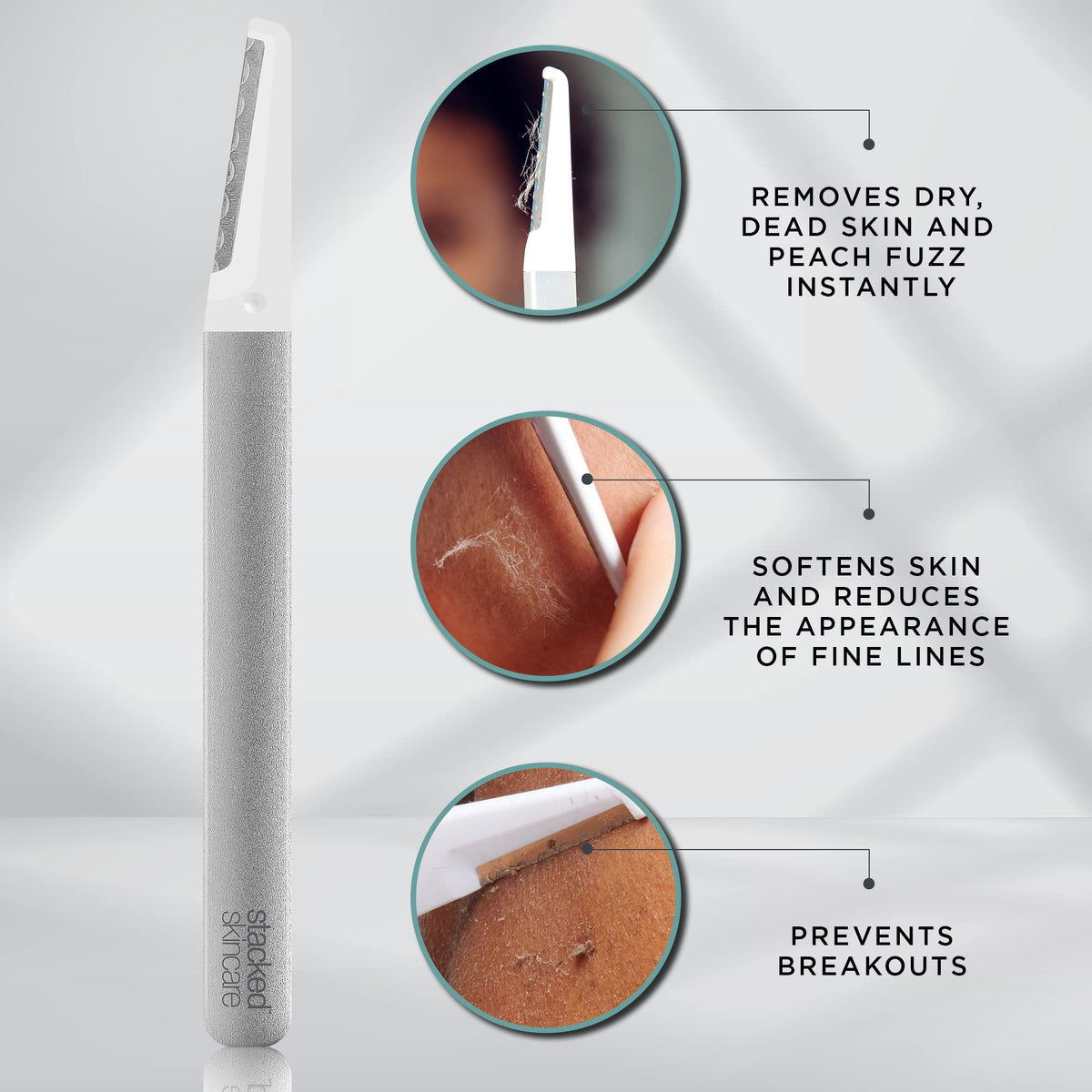StackedSkincare Dermaplaning Replacement Blades packaging