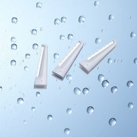 StackedSkincare Dermaplaning Replacement Blades with skincare products