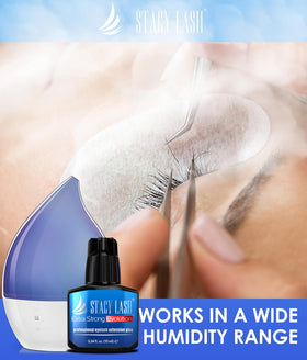STACY LASH Extra Strong Evolution Eyelash Extension Glue close-up of nozzle